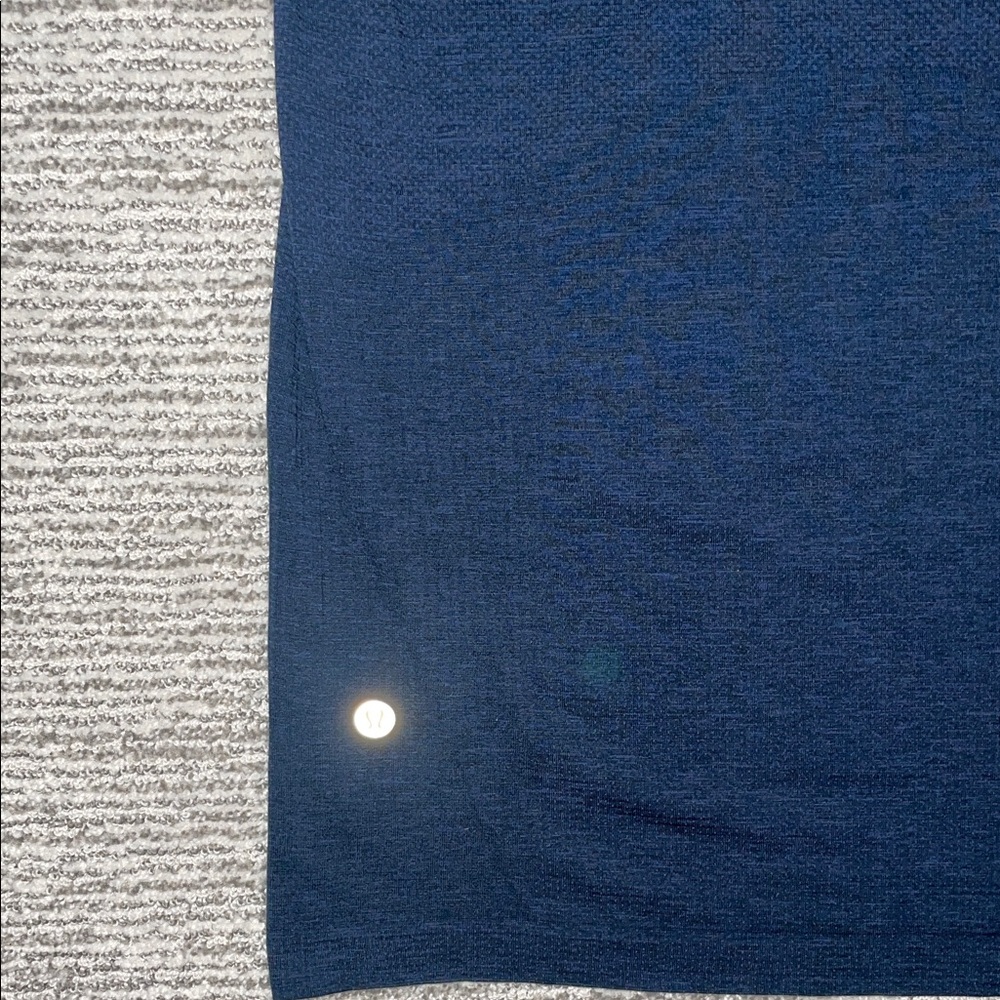 Lululemon Metal Vent Tech Polo – Men’s Large – True Navy – NWT - Picture 8 of 9